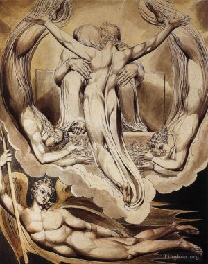 William Blake œuvres - Le Christ comme Rédempteur de l'homme