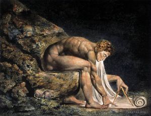 William Blake œuvres - Isaac Newton