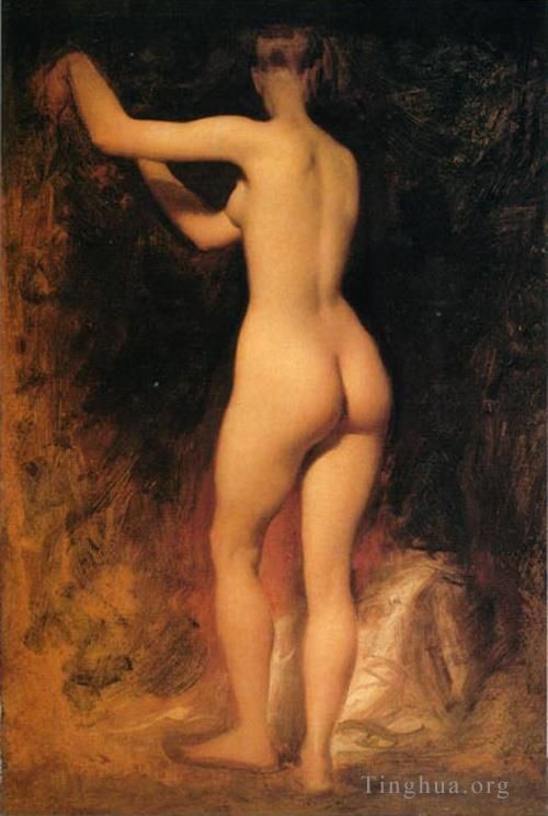 William Etty Peinture à l'huile - Étude de nu