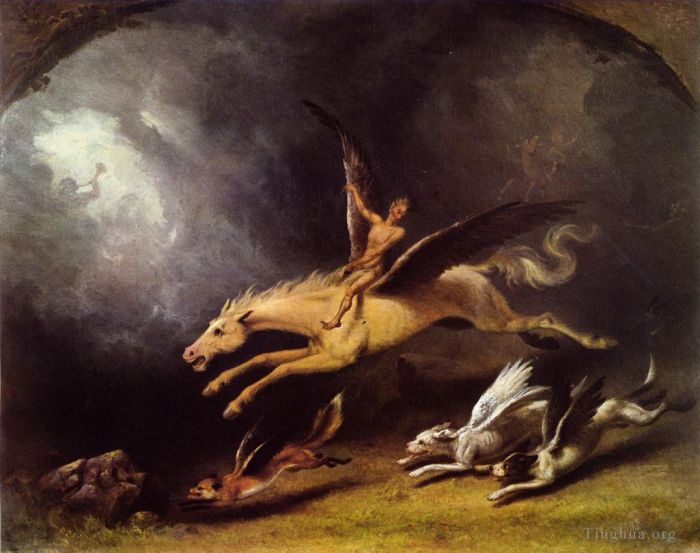 William Holbrook Beard Peinture à l'huile - Le rêve du chasseur de renard
