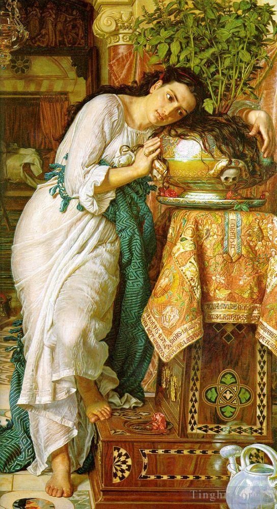 William Holman Hunt Peinture à l'huile - Hugues3