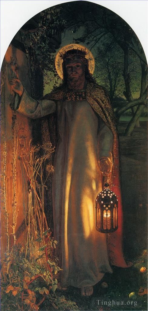 William Holman Hunt Peinture à l'huile - La Lumière du Monde