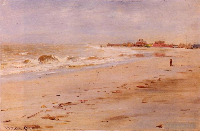 William Merritt Chase Peinture à l'huile - Vue côtière