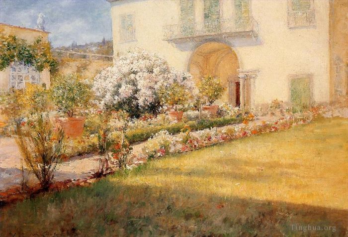 William Merritt Chase Peinture à l'huile - Villa Florentine