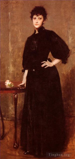 William Merritt Chase œuvres - Portrait de Mme C