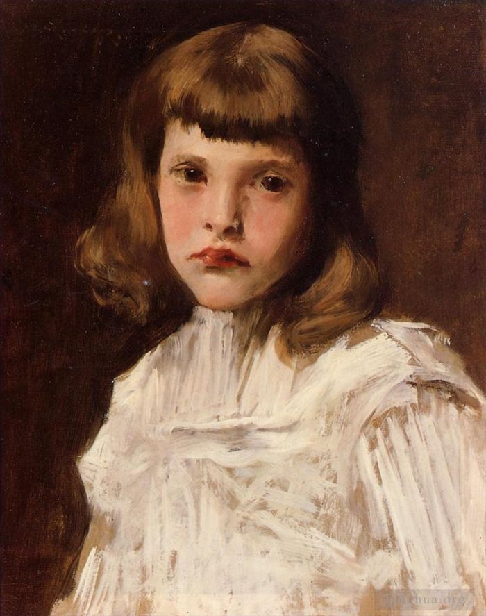 William Merritt Chase Peinture à l'huile - Portrait de Dorothée
