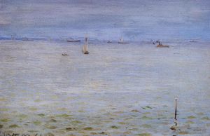 William Merritt Chase œuvres - Paysage marin 1888