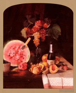 William Merritt Chase œuvres - Nature morte à la pastèque