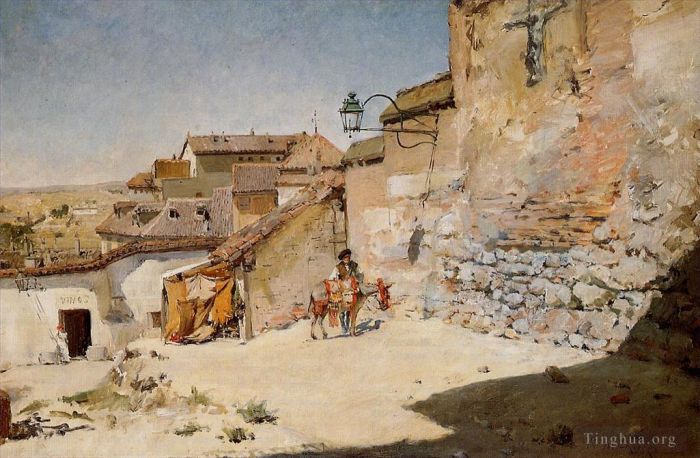 William Merritt Chase Peinture à l'huile - Espagne ensoleillée