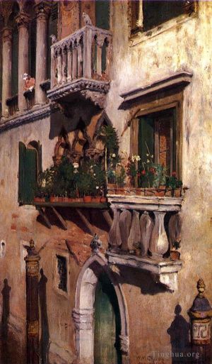William Merritt Chase œuvres - Venise 1877