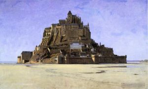 William Stanley Haseltine œuvres - Mont Saint Michel