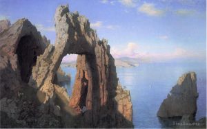 William Stanley Haseltine œuvres - Arche naturelle à Capri
