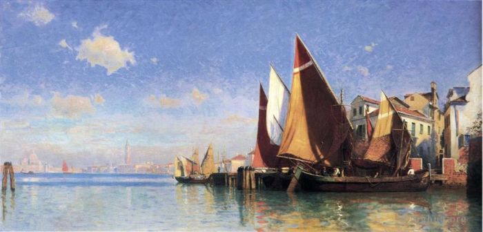 William Stanley Haseltine Peinture à l'huile - Venise I