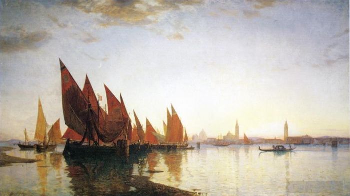 William Stanley Haseltine Peinture à l'huile - Venise