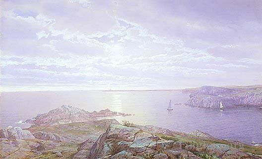 William Trost Richards Peinture à l'huile - ZGN de Rocky Cove