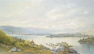 William Trost Richards œuvres - Lac Squam et les montagnes Sandwich