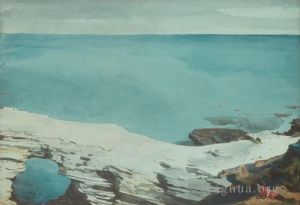 Winslow Homer œuvres - Pont naturel des Bermudes