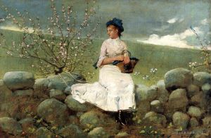 Winslow Homer œuvres - Fleurs de pêche