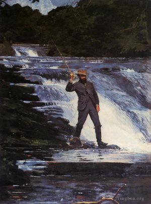 Winslow Homer œuvres - Le pêcheur