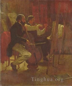 Winslow Homer Peinture à l'huile - Le studio