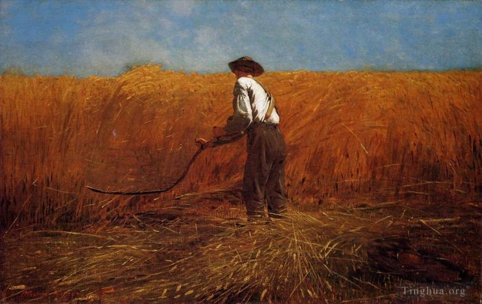 Winslow Homer Peinture à l'huile - Le vétéran dans un nouveau domaine alias Buchet