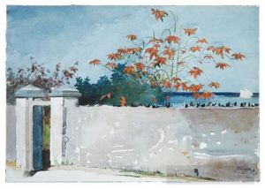 Winslow Homer œuvres - Un Mur Nassau