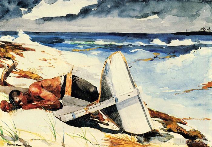 Winslow Homer Types de peintures - Après l'ouragan