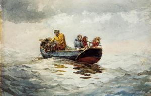 Winslow Homer œuvres - Pêche au crabe