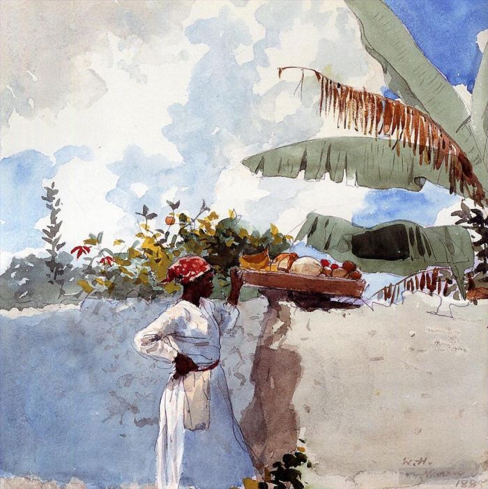 Winslow Homer Types de peintures - Repos