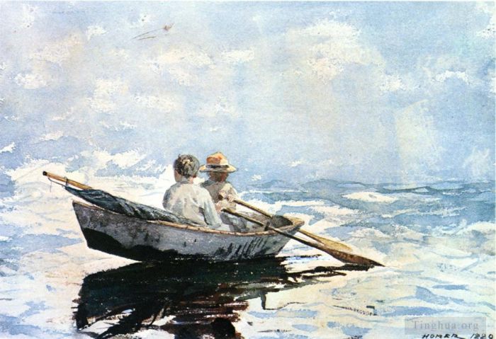 Winslow Homer Types de peintures - Chaloupe