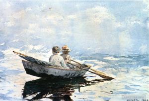 Winslow Homer œuvres - Chaloupe