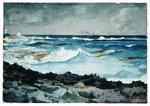 Winslow Homer œuvres - Rive Et Surf Nassau
