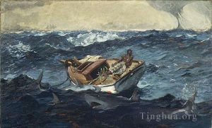 Winslow Homer œuvres - Le Gulf Stream