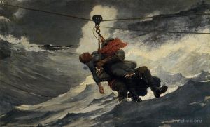 Winslow Homer œuvres - La ligne de vie
