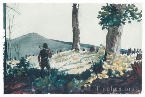 Winslow Homer œuvres - Le pionnier