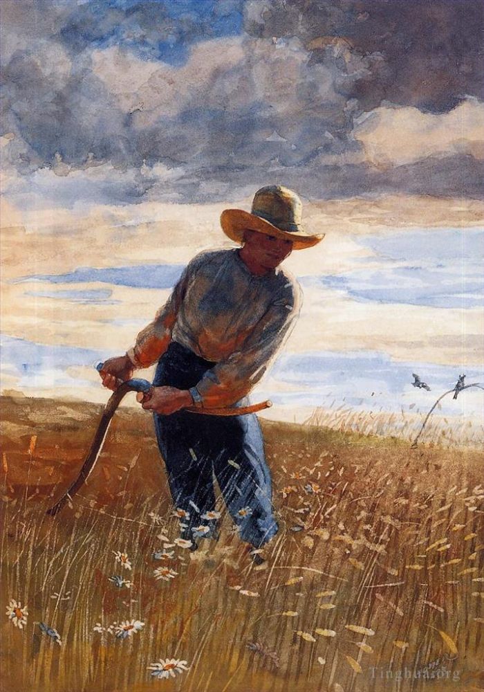 Winslow Homer Types de peintures - Le moissonneur