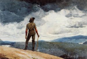 Winslow Homer œuvres - Le bûcheron