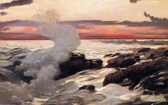Winslow Homer Types de peintures - Cou de West Point Prouts