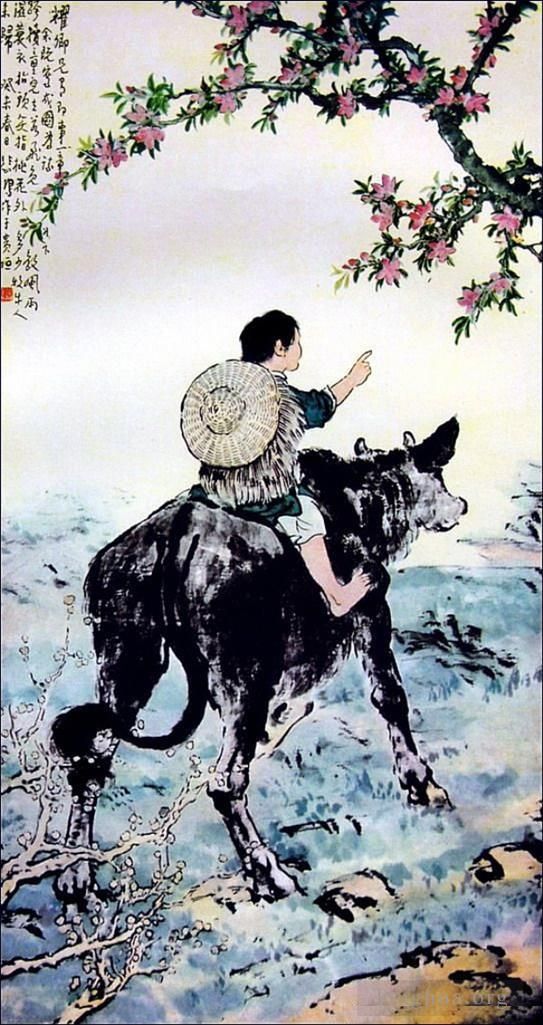 Xu Beihong Art Chinois - Corydon