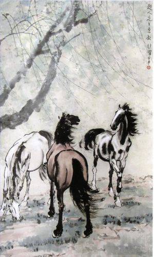 Xu Beihong œuvres - Chevaux 2