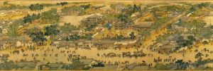 Zhang Zeduan œuvres - Partie de Seene au bord de la rivière Qingming